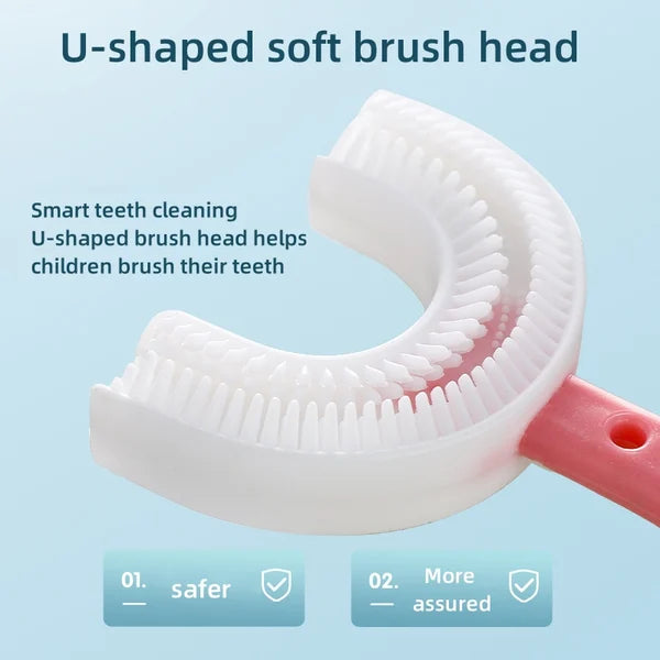 360 degree tooth brush for kids ( ๐๐จ๐ฌ ๐ญ ๐๐๐ง ๐ฎ ๐๐ฅ๐๐ )