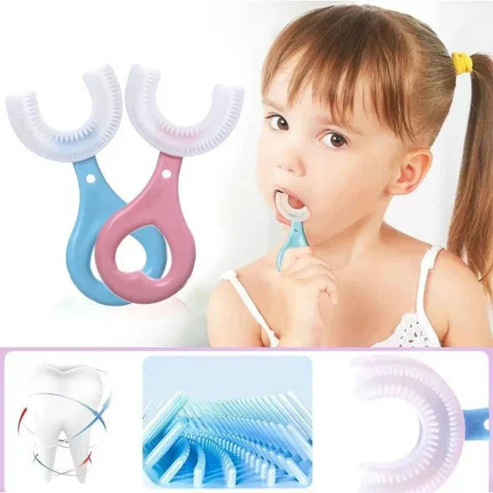 360 degree tooth brush for kids ( ๐๐จ๐ฌ ๐ญ ๐๐๐ง ๐ฎ ๐๐ฅ๐๐ )