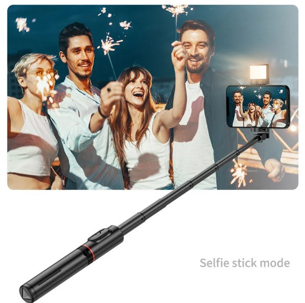 3-in-1 Selfie Stick Tripod with Bluetooth Remote & FlashLight