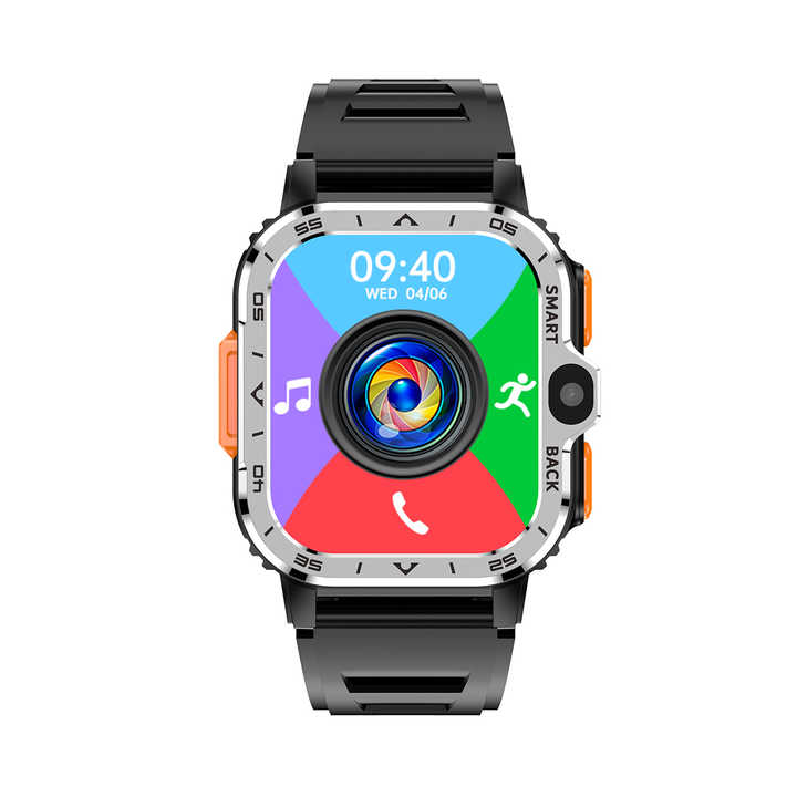 Branded - 4G Sim Card Android Smartwatch GPS WIFI S8 Ultra S9 Dual Camera hombre 2024