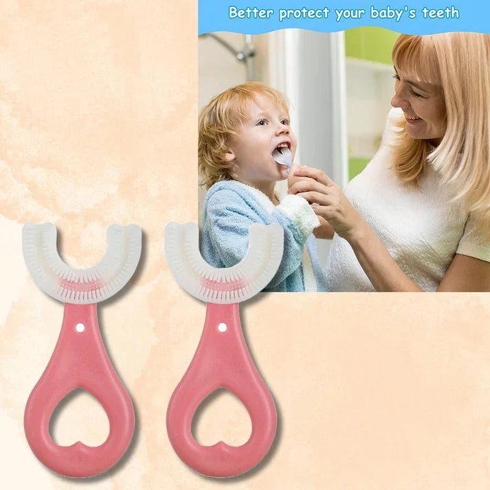 360 degree tooth brush for kids ( ๐๐จ๐ฌ ๐ญ ๐๐๐ง ๐ฎ ๐๐ฅ๐๐ )