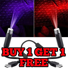 Buy 1 Get 1 Free Luxury Light | USB Car Roof Star Light Mini Projector
