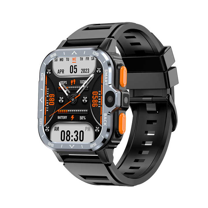 Branded - 4G Sim Card Android Smartwatch GPS WIFI S8 Ultra S9 Dual Camera hombre 2024